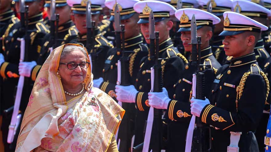 Dunya News Ahead of Hasina court verdict, son warns of Bangladesh violence if party ban stays