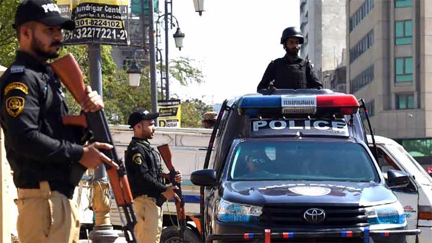 Six street criminals arrested in Karachi operations