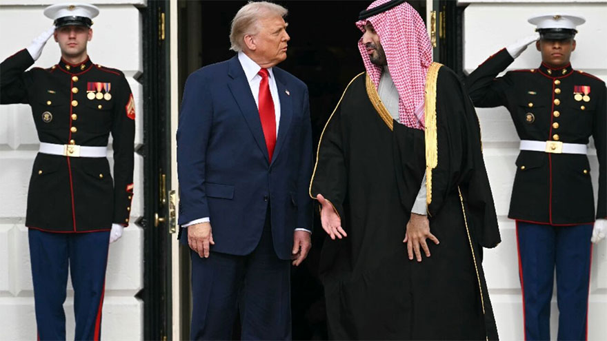 Trump defends Saudi prince over journalist murder, hails $1tn investment vow