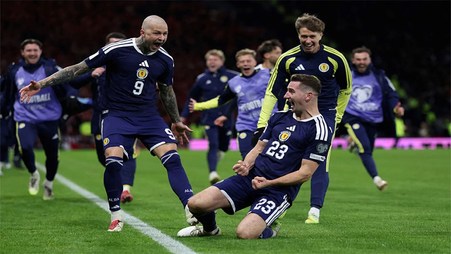 Sensational Scotland reach first World Cup since 1998
