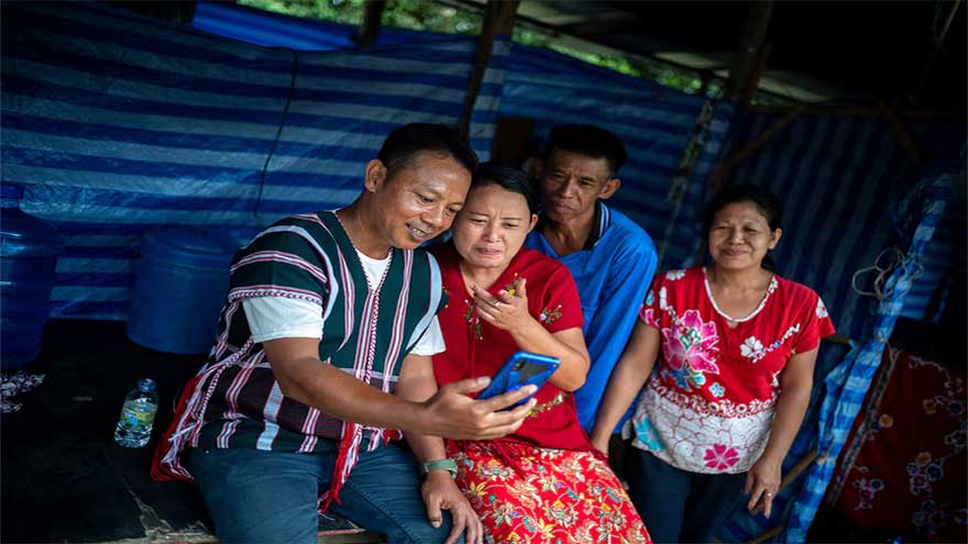 Leaving border camps for orchards, Myanmar refugees join Thai workforce