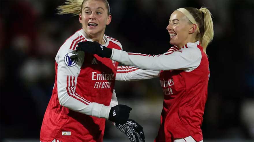 Arsenal beat Real Madrid as Man Utd lose in Women's Champions League