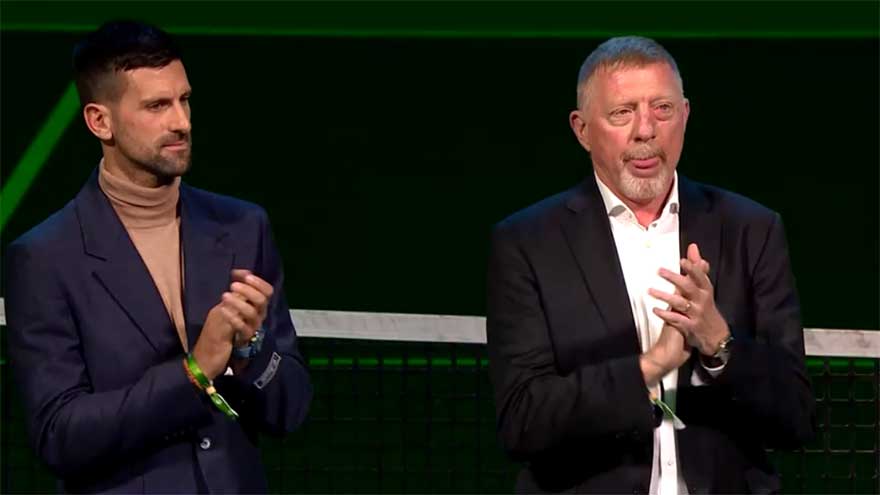 Djokovic and Becker pay tribute to Niki Pilic at Davis Cup