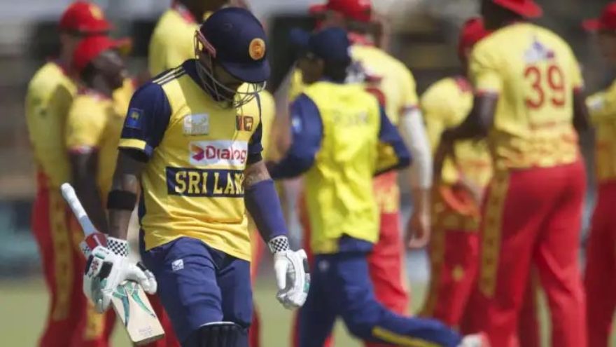 Zimbabwe crush Sri Lanka by 67 runs to claim first T20 Tri-Series victory