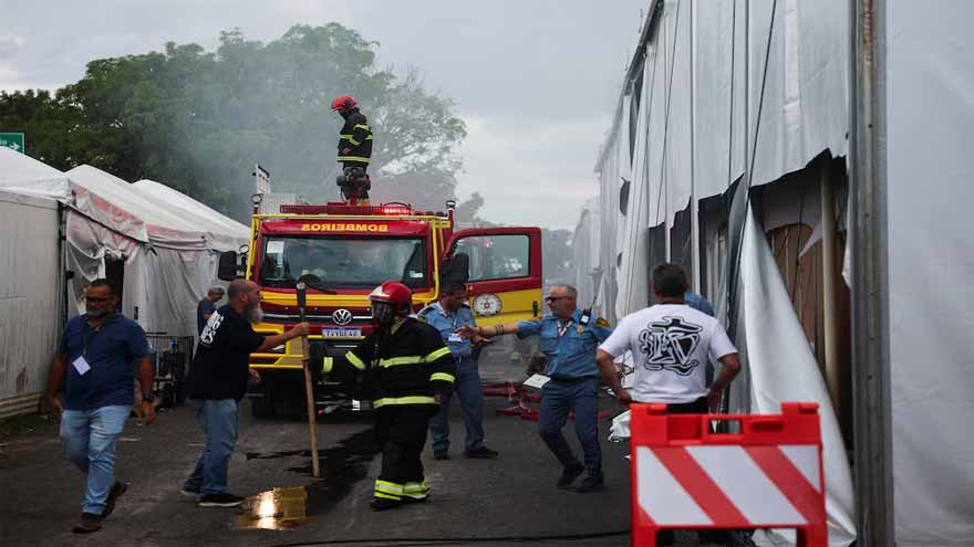 COP30 climate summit evacuated after fire disrupts negotiations