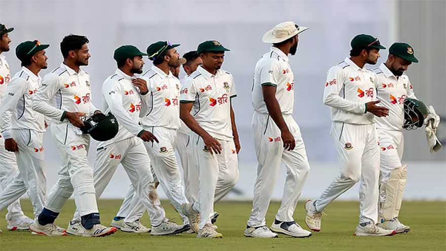 Bangladesh take full control of second Test against Ireland