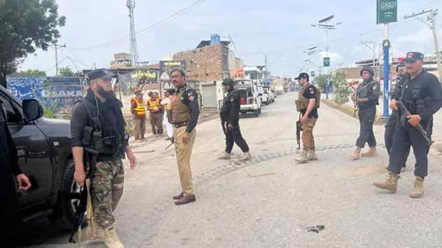 Seven killed in terrorist attack on peace committee office in Bannu