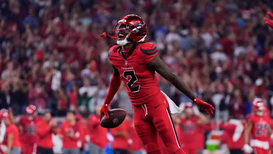 Texans get 8 sacks and Bullock forces 3 turnovers in Houston's 23-19 win over Bills