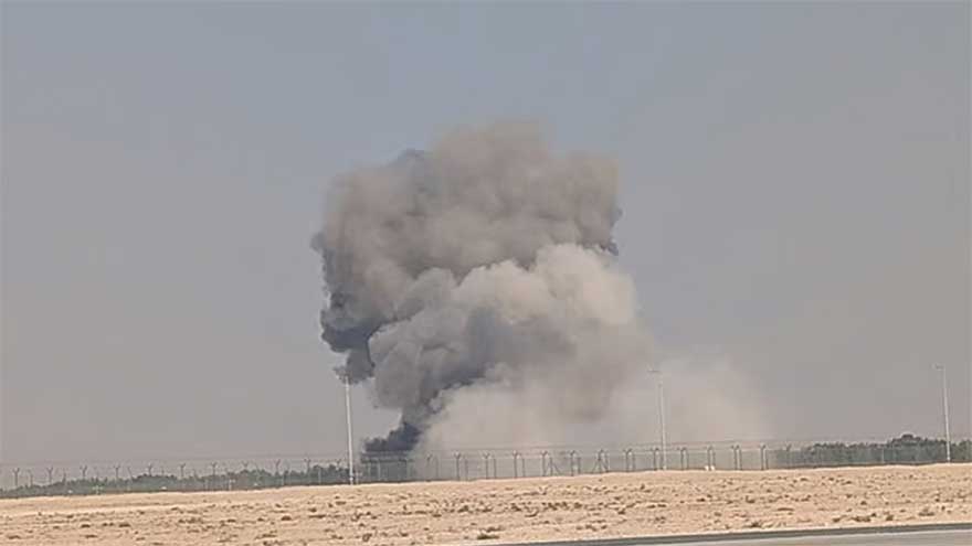 Watch: Indian Tejas jet goes down at Dubai Airshow, pilot killed