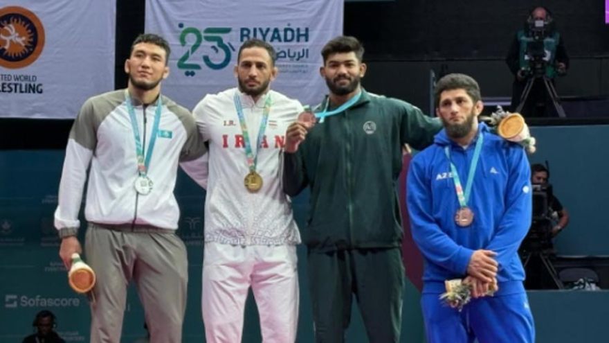 Pakistani wrestler wins bronze at Islamic Solidarity Games