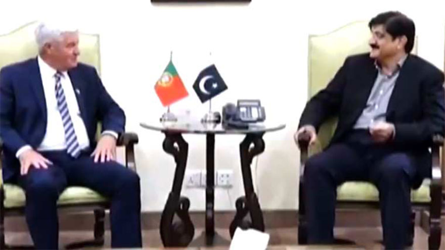 CM Sindh, Portugal envoy discuss to enhance cooperation in diverse fields