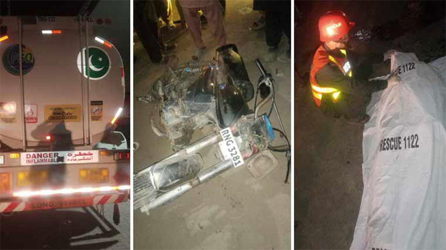 Two killed in Rahim Yar Khan road mishap