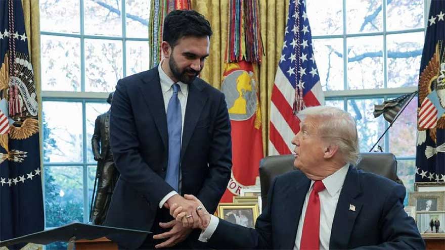 Trump commends victory of New York's mayor-elect Mamdani at White House meeting