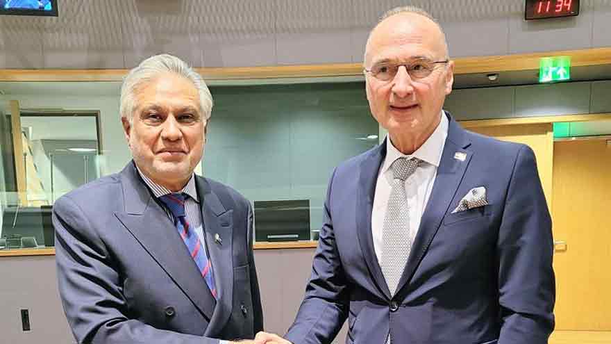 Dar, Croatian FM discuss regional, global developments