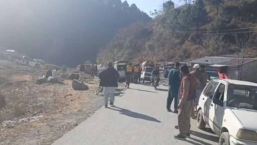 Six killed as passenger van plunges into ravine in Abbottabad