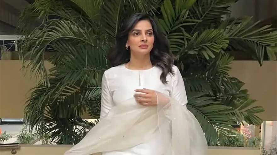 Saba Qamar says memories will stay as she winds up filming of 'Pamaal'