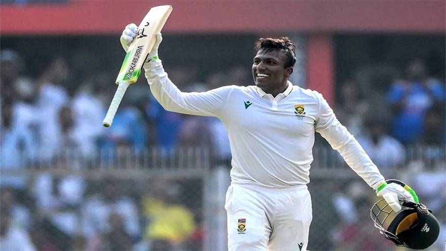 South African centurion Muthusamy celebrates 'awesome' Test journey
