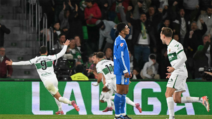 Real Madrid drop points at Elche, Atletico scrape win