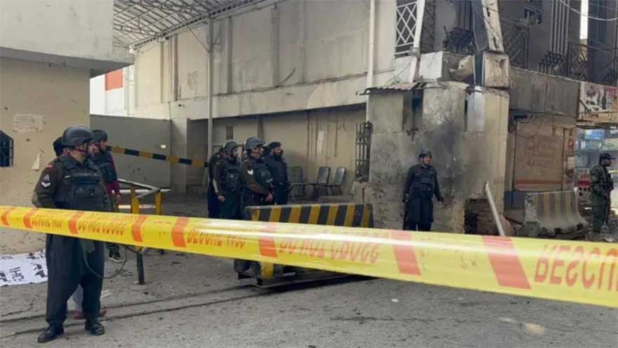 FC HQ attackers identified as Afghan nationals, says police report