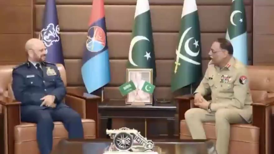 CJCSC Mirza hosts top Saudi commander in strategic security talks
