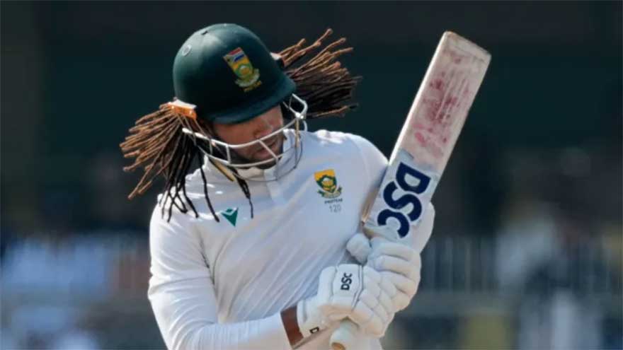 South Africa set India 549 to win Guwahati Test