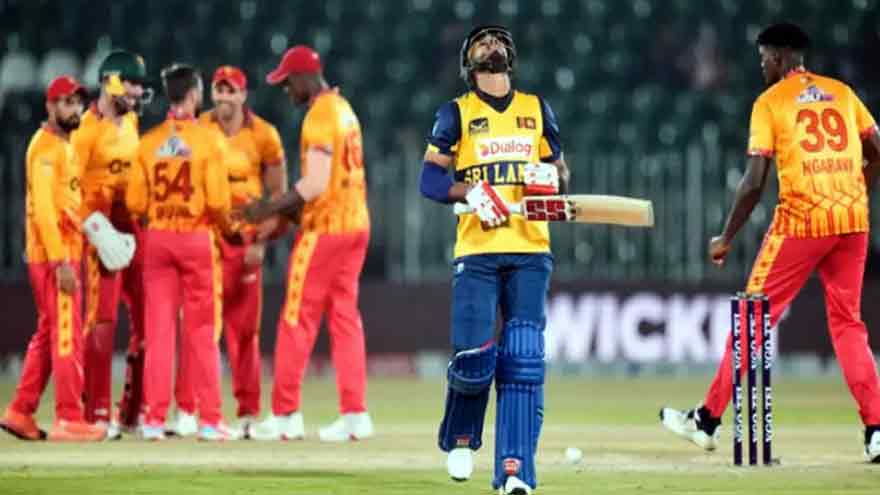 Zimbabwe and Sri Lanka clash for final spot in tri-nation series today