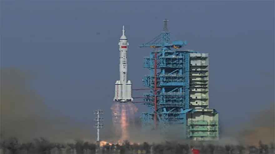 China launches Shenzhou 22 spacecraft to assist in return of 3 astronauts stranded on space station