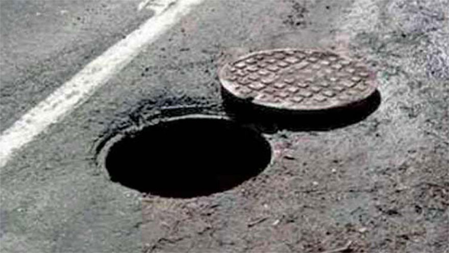 Eight-year-old girl dies after falling into manhole in Larkana