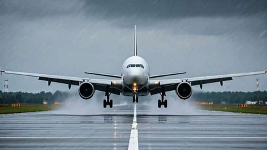 Foreign airline's plane escapes accident at Islamabad airport
