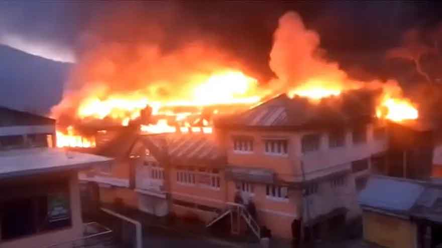 Kaghan hotel with 50 rooms destroyed in fire