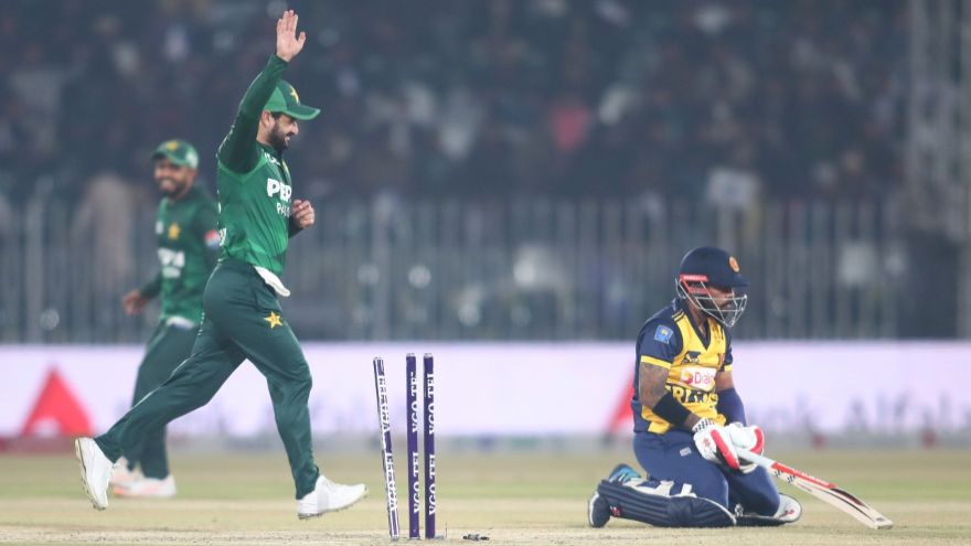 Pakistan chase 185-run target against Sri Lanka in Rawalpindi showdown