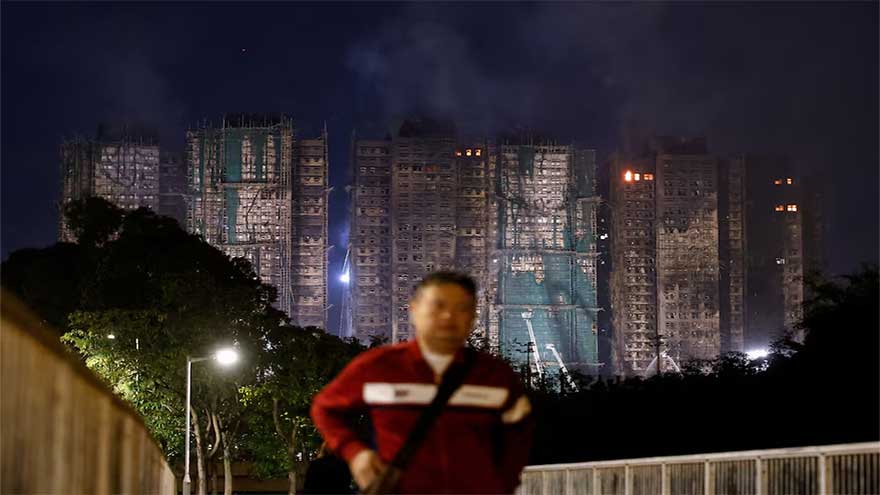 Hong Kong nears end of search and rescue mission as tower fire toll rises to 94
