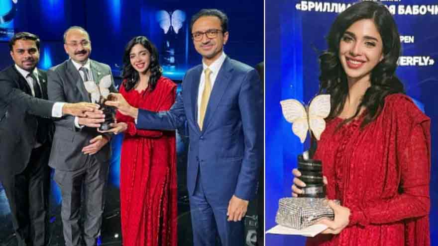 Sonya Hussain wins best actor award for 'Deemak' in Moscow