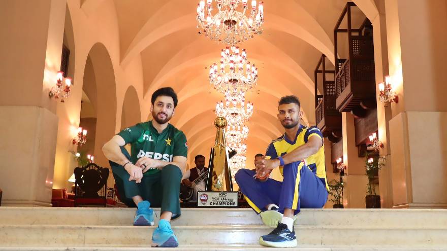 T20 Tri-Nation Series trophy unveiled ahead of Pakistan-Sri Lanka final