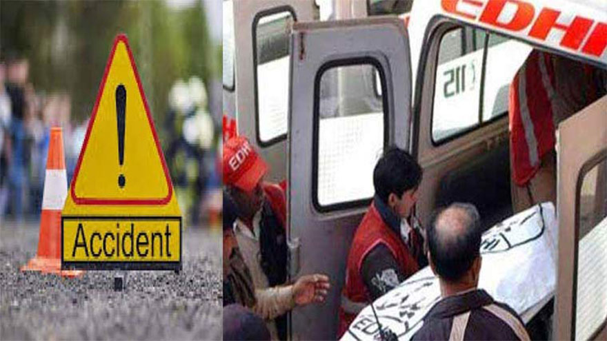 Youngster dies in car, motorcycle collision in Karachi