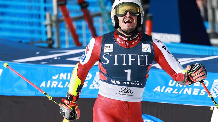 Austria's Brennsteiner wins Copper Mountain giant slalom