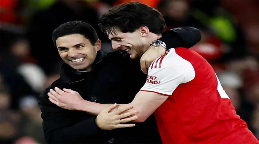 Arteta says 'special' Rice has even more to offer Arsenal