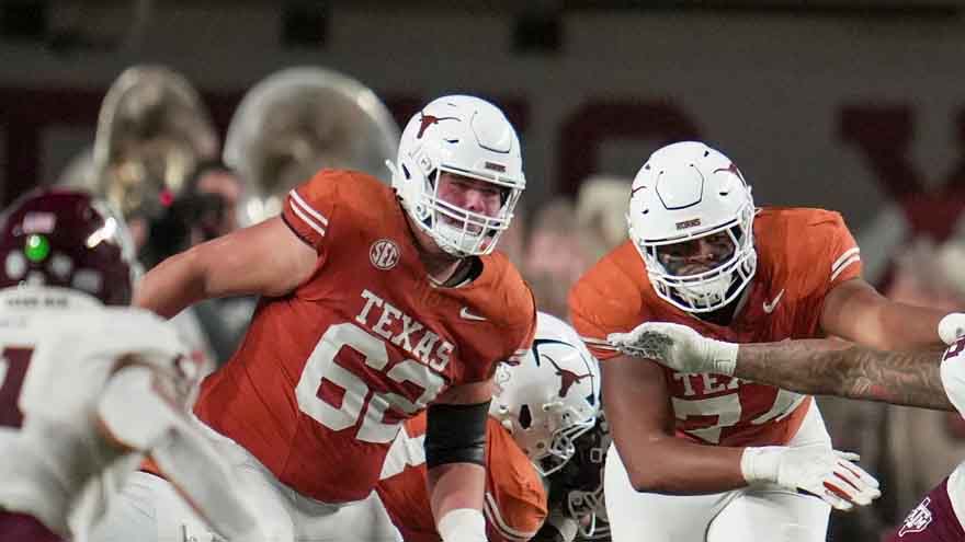 No. 16 Texas spoils No. 3 Texas A&M's perfect season 27-17, knocks Aggies out of SEC title game