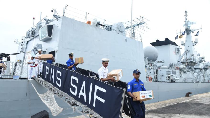 Pakistan Navy delivers aid to Sri Lanka as Cyclone Ditwah death toll reaches 153