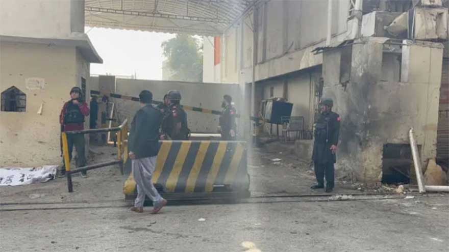 FC Headquarters attackers identified as Afghan nationals