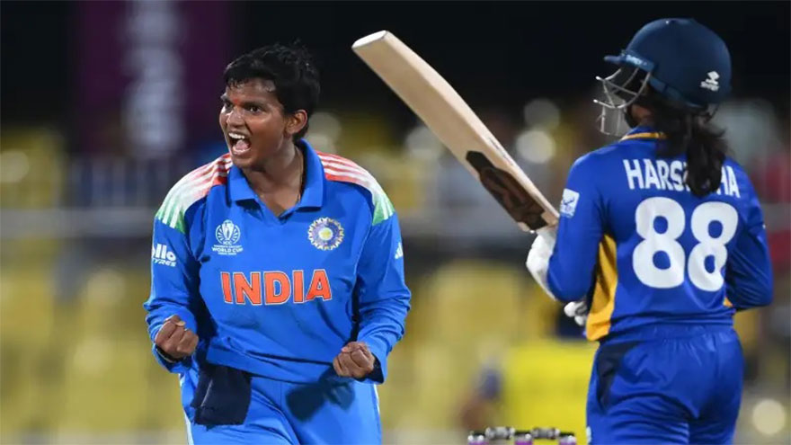 India beat Sri Lanka in Women's World Cup opener