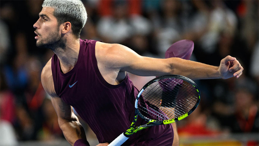 Alcaraz out of Shanghai after winning eighth title of season