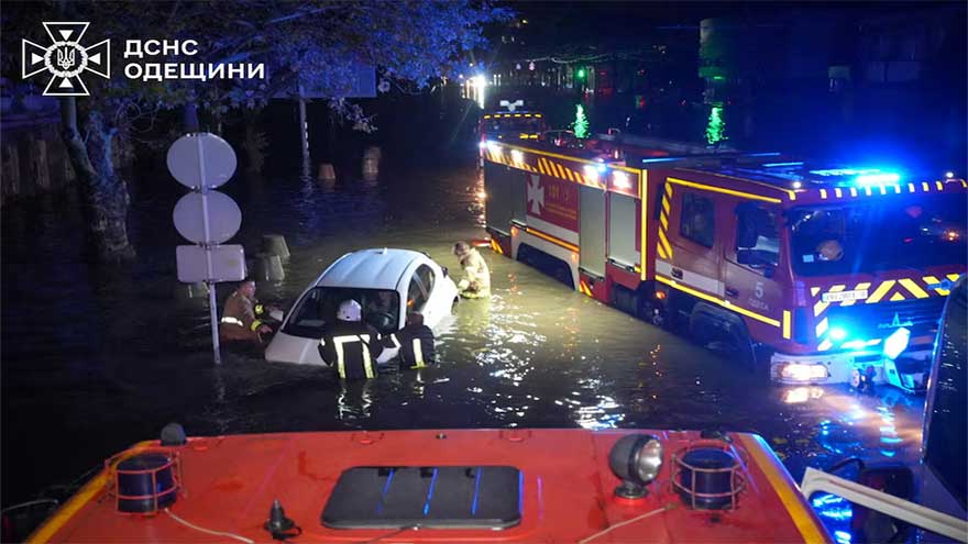 Flash floods kill nine in Odesa after heavy rain in southern Ukraine
