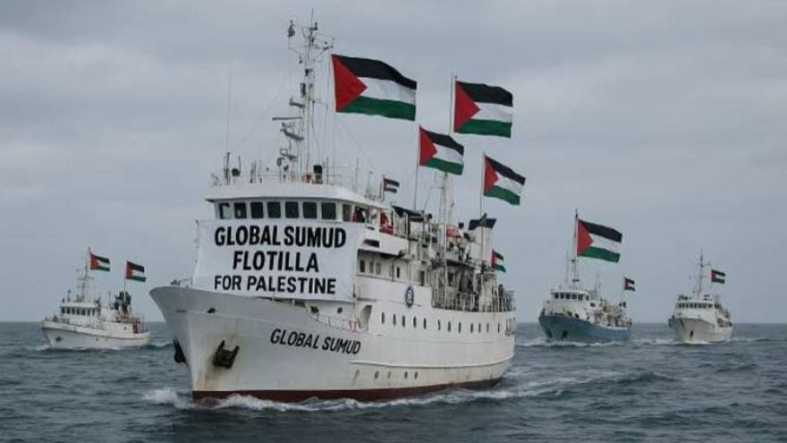Israeli navy seizes Gaza-bound Global Sumud Flotilla carrying humanitarian aid