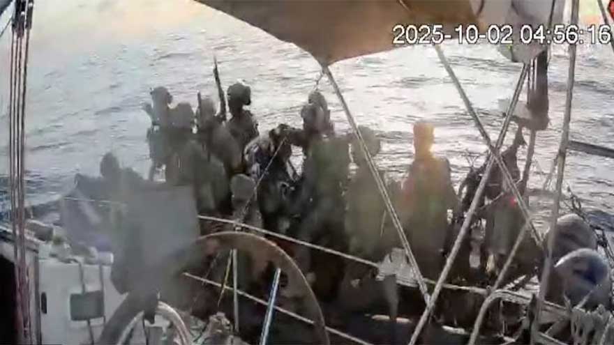 Ex-senator Mushtaq, activist Greta Thunberg among 200 flotilla participants arrested by Israeli forces