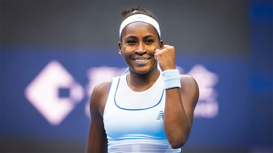 Gauff powers into Beijing semi-finals and date with Anisimova