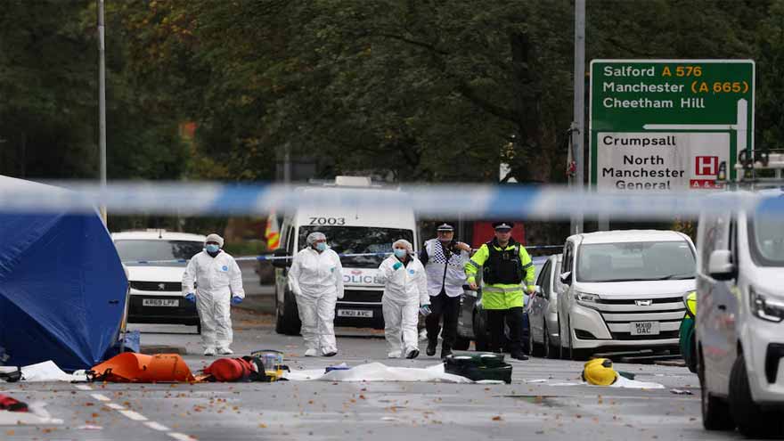 UK police say one Manchester attack victim believed to have been shot by officers