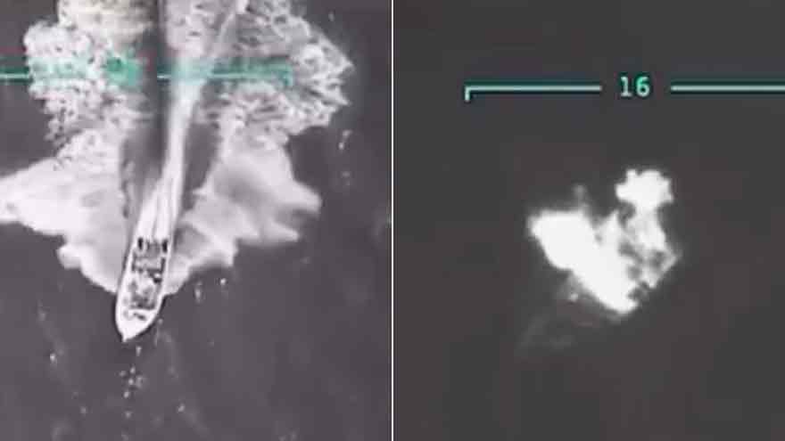 US carries out new strike against alleged drug vessel near Venezuela