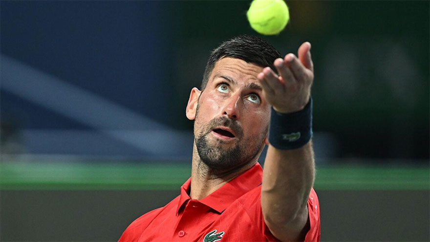 'Suffering' Djokovic battles past Cilic in Shanghai opener
