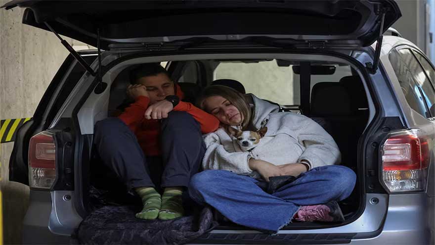 Russia rains drones and missiles on Ukraine, Poland scrambles aircraft